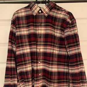 J crew flannel shirt
